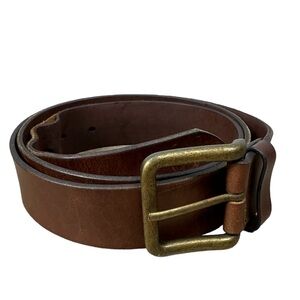 Helm Genuine Leather Brown Belt 27-42
